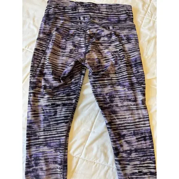 LulLululemon Speed Up Crop *21" Shadowed Smoked Mullberry 10 - Picture 5 of 8